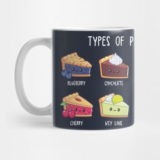 Types of Pie Mug